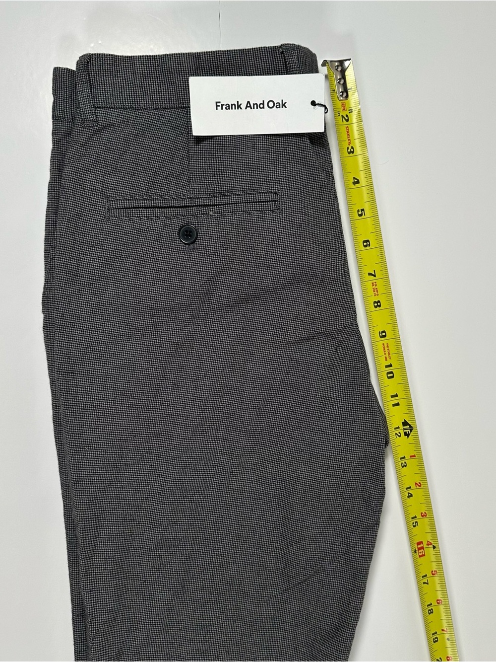 Frank And Oak Slim Fit Dress Pants 31x32 Gray NWT - Picture 5 of 6